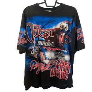 Vintage 1998 Chase Authentics AOP All Over Print Dale Earnhardt Nascar The Quest